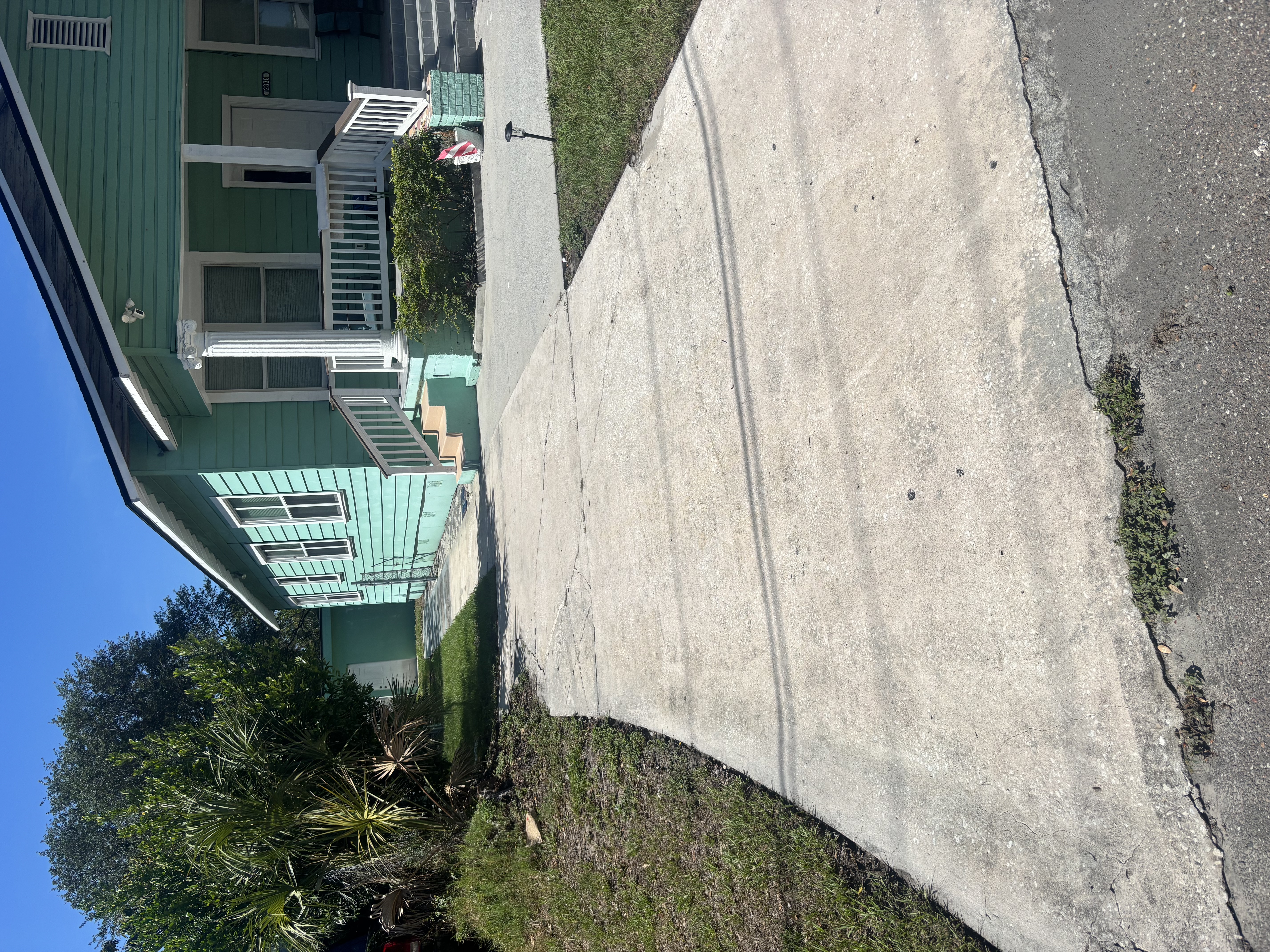Power wash after