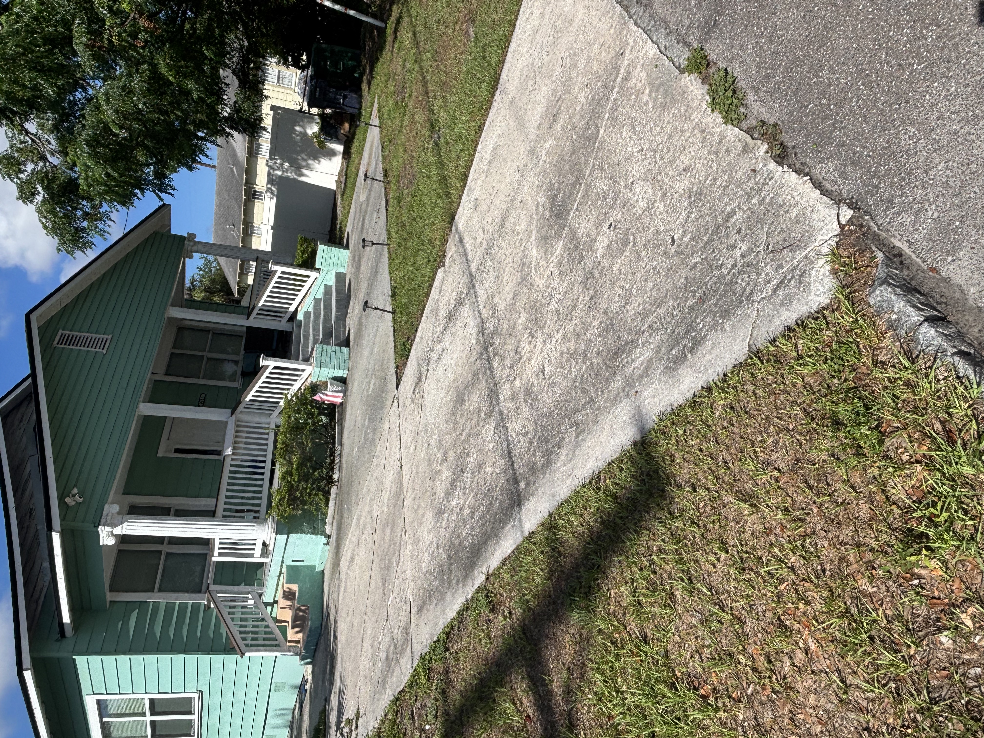 Power wash before